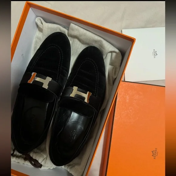 Hermes | Shoes | Hermes Paris Loafers Size 38 | Poshmark